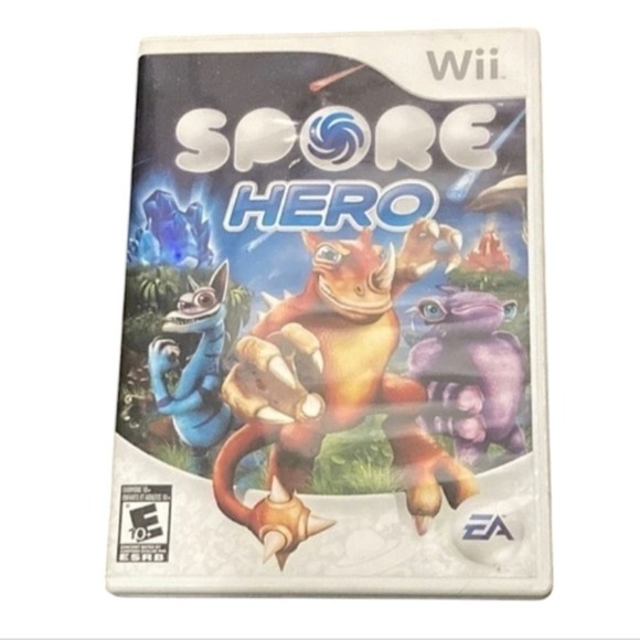 Nintendo Wii Spore Hero Video Game With Case - Picture 1 of 5